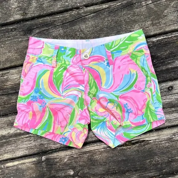 Lilly Pulitzer So A Peeling The Callahan Shorts, Size 30" Waist - Picture 1 of 6